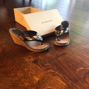 Burberry Wedge Sandal